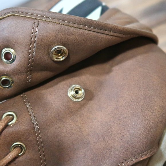 Call It Spring Brown Ankle Boots Size 8.5 - Picture 7 of 10